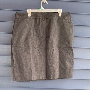 Dalia Collection Charcoal Pencil Skirt